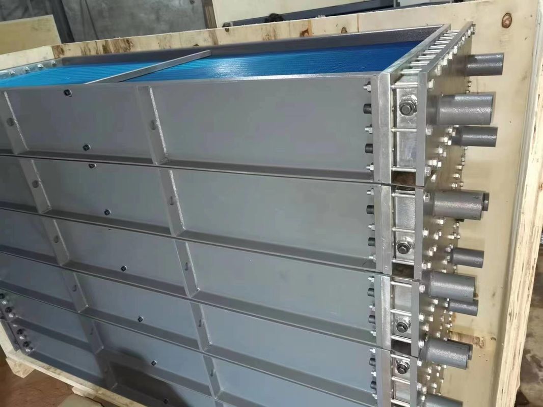 500x500x500mm 수력 터빈용 공기 오일 냉각기 오일 냉각기 (점도 범위 10-500 cSt 처리 가능, 긴 수명)