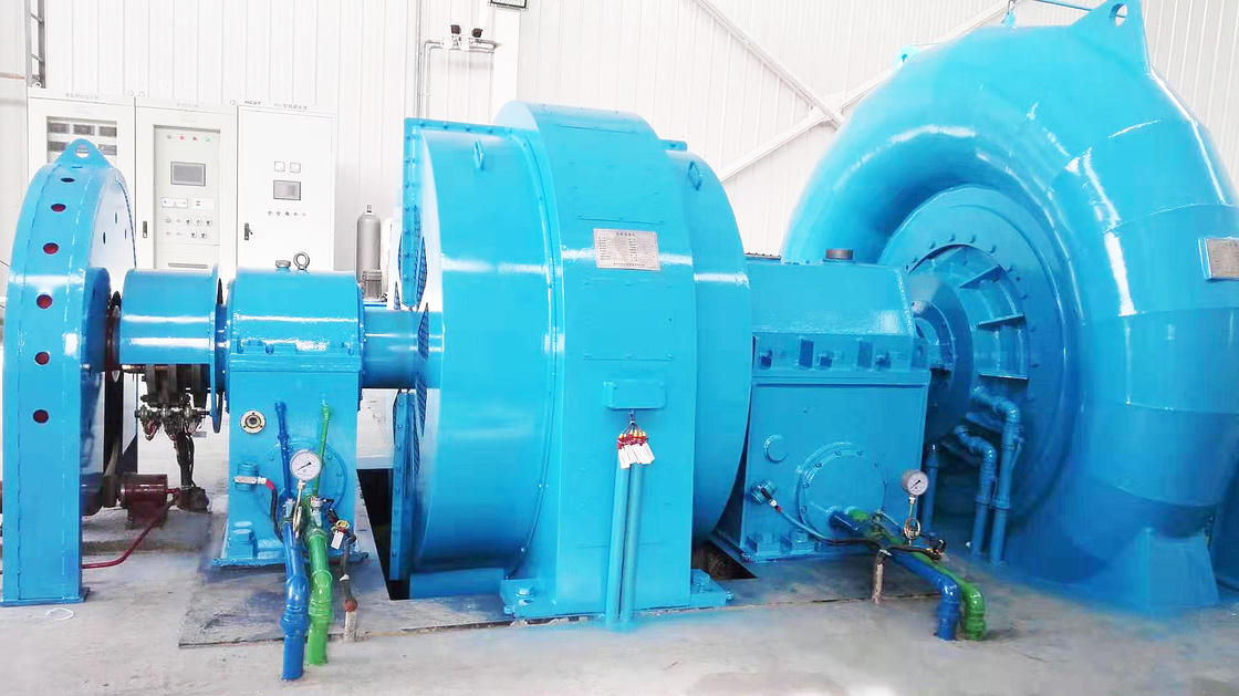 사용자 지정 제품 1mw 2mw를 위한 널리 사용되는 프랜시스 터빈 발전기