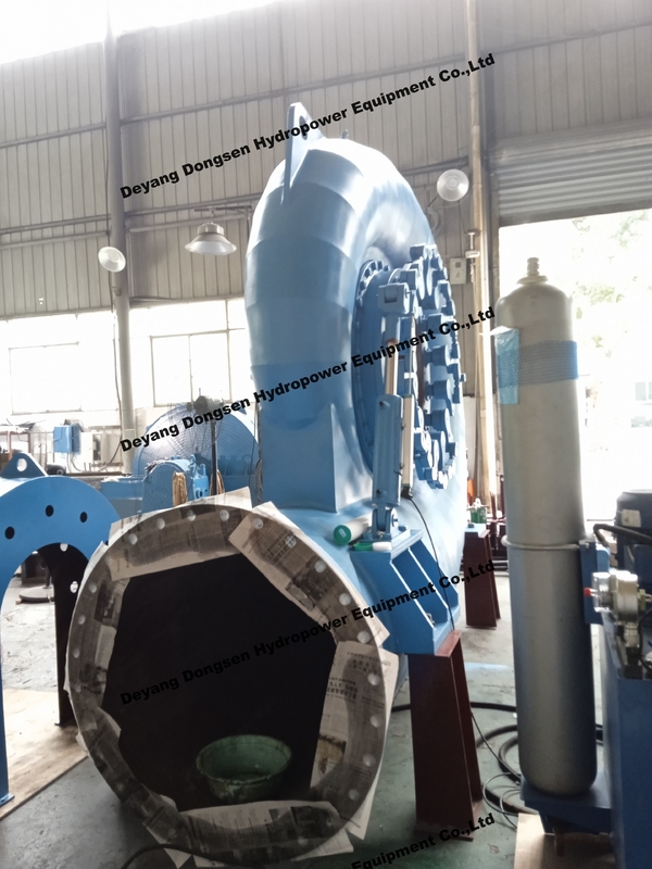높은 용량 프랜시스 터빈 발전기 300KW-20MW 등급 효율 90%-96%