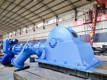 220V-11000V 터고 터빈 50-400M 등급 전압 200KW-30MW 등급 전력