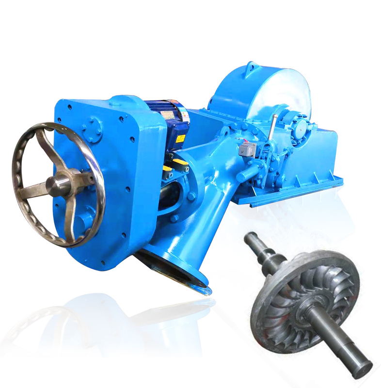 수직/평면 200kW-30MW 터고 터빈 발전기 50-400m 헤드 500-3000rpm 속도