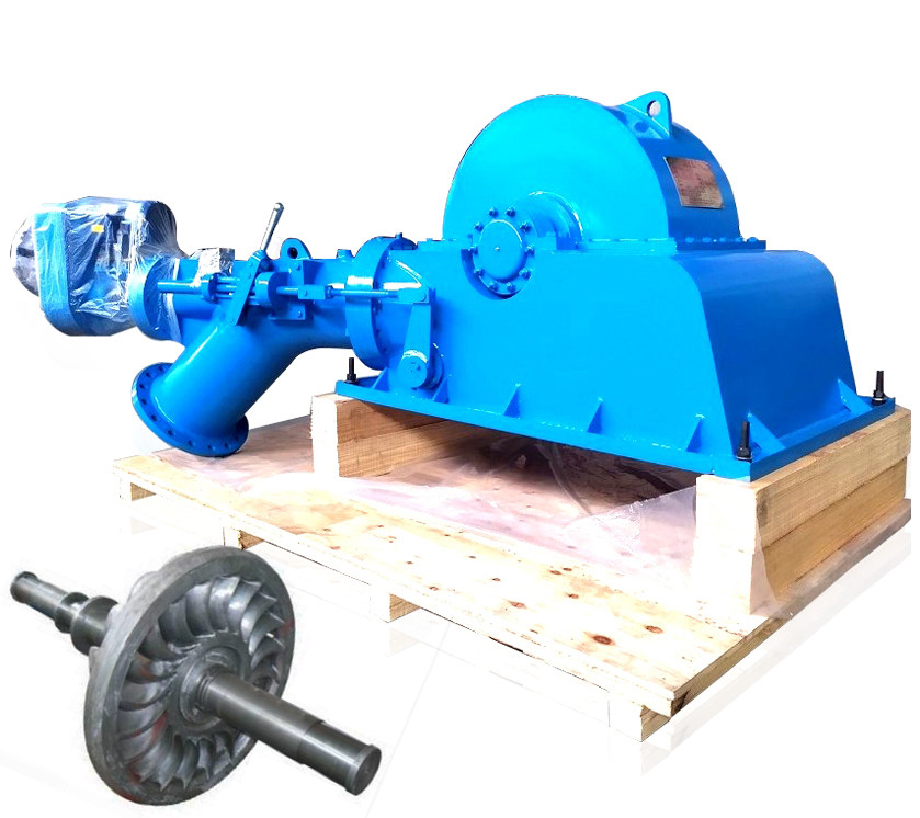 수직/평면 200kW-30MW 터고 터빈 발전기 50-400m 헤드 500-3000rpm 속도