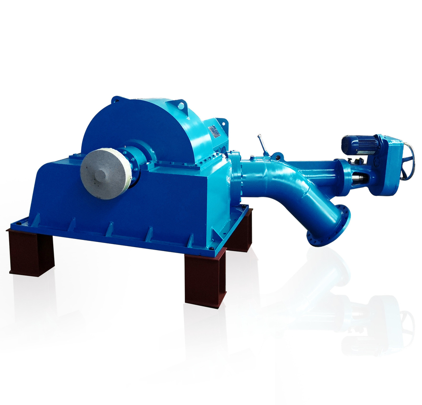 수직/평면 200kW-30MW 터고 터빈 발전기 50-400m 헤드 500-3000rpm 속도