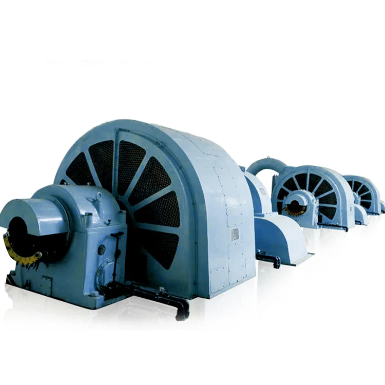 100kw-50mw 펠튼 터빈 발전기 스테인리스 강철 주사철 F 단열 공기/유 냉각 6-10kV 등급 전압