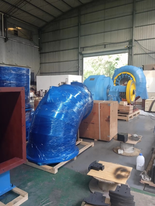 파워 프랜시스 터빈 발전기 300KW-20MW 자동 제어 450-1000RPM 20m-300M 헤드 50Hz/60Hz