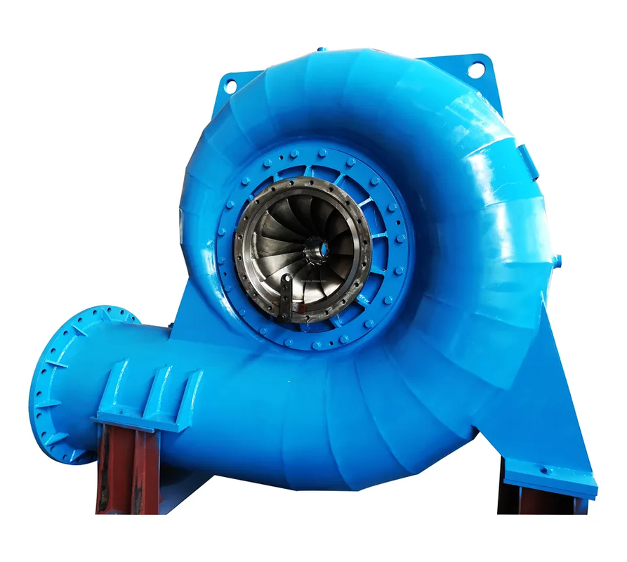 자동 50Hz/60Hz 프랜시스 증기 터빈 발전기 400V 800V 6.3kV 10kV 등급 전압 450-1000RPM