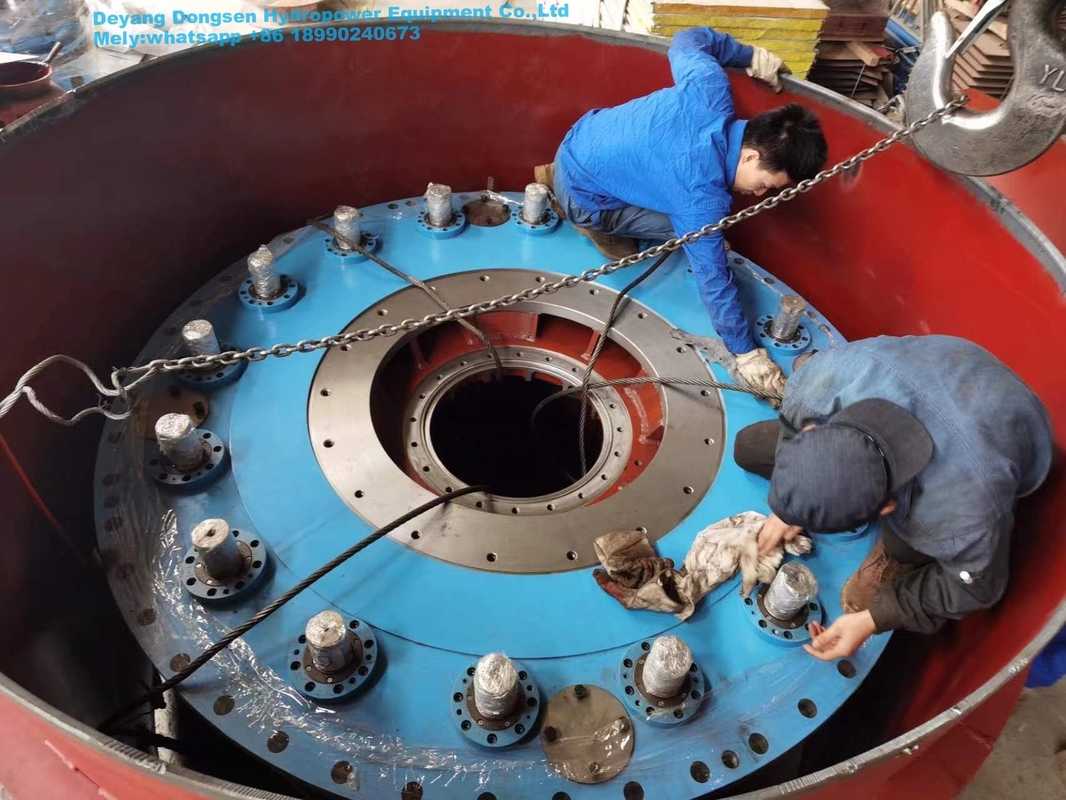 전력 수직 물 터빈 발전기 브러쉬리스 200kw-20mw 450-1000 RPM 220V-690V