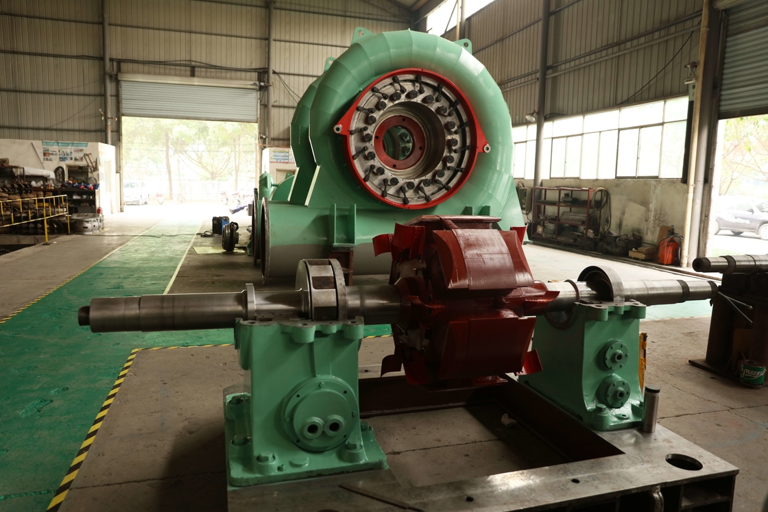 전력 수직 물 터빈 발전기 브러쉬리스 200kw-20mw 450-1000 RPM 220V-690V