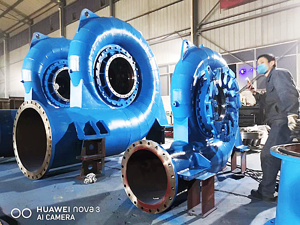실리콘 브러시리스 물 터빈 발전기 300-3000rpm 속도 범위 200kw-20mw 전력 출력