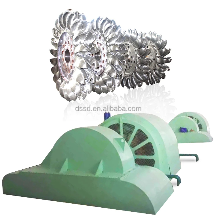 전력 수직 물 터빈 발전기 브러쉬리스 200kw-20mw 450-1000 RPM 220V-690V