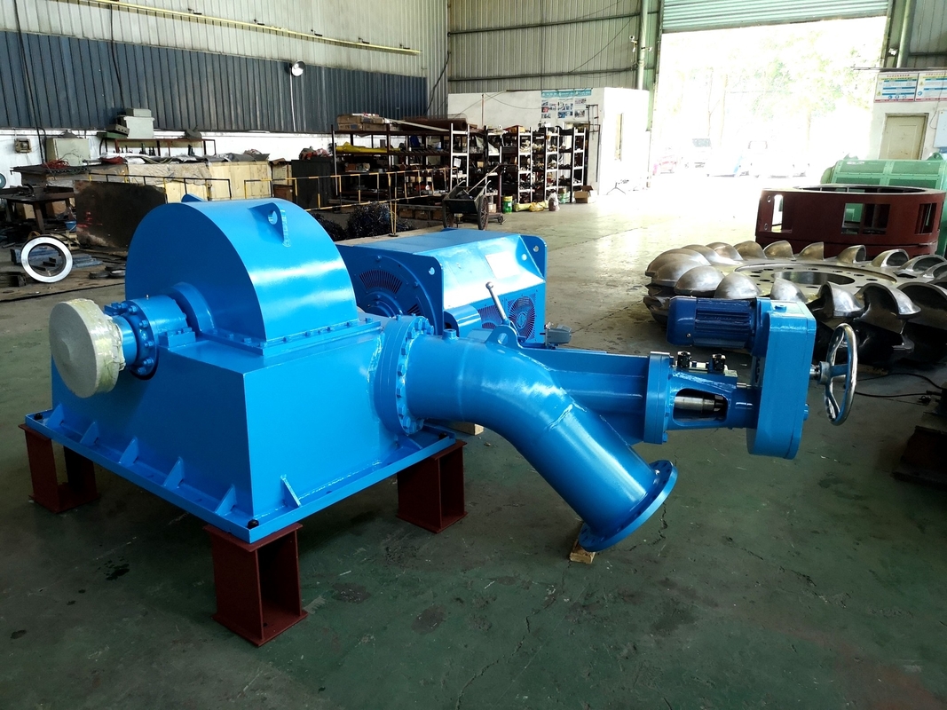 220V-11000V 터고 터빈 50-400M 등급 전압 200KW-30MW 등급 전력