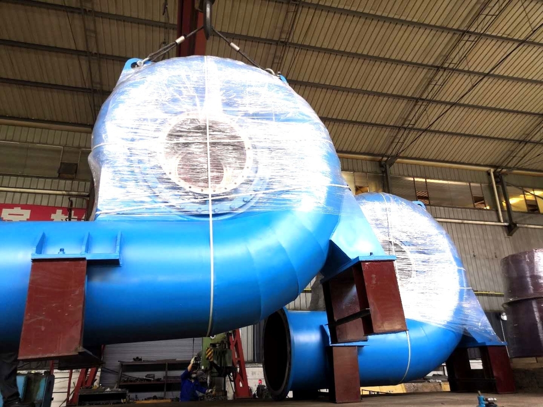 200kw-20mw 용량 수력 터빈 발전기 5m-500m 물 머리 애플리케이션에 맞춤형 모델