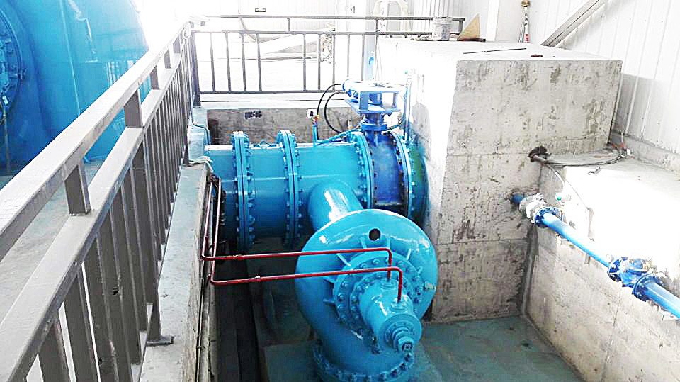 자동 스테인리스 스틸 프랜시스 터빈 발전기 400V 800V 6.3kV 10kV 수직 또는 수평
