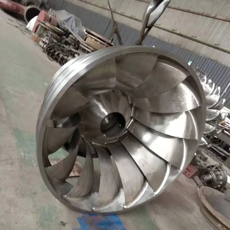수직 또는 수평 450-1000RPM 등급 속도 스테인리스 스틸 러너와 함께 프랜시스 터빈 발전기
