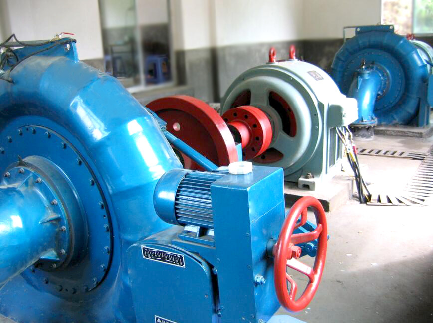 수직 또는 수평 프랜시스 터빈 발전기 자동 제어 모드 300KW-20MW 400V 800V 6.3kV 10kV 등급