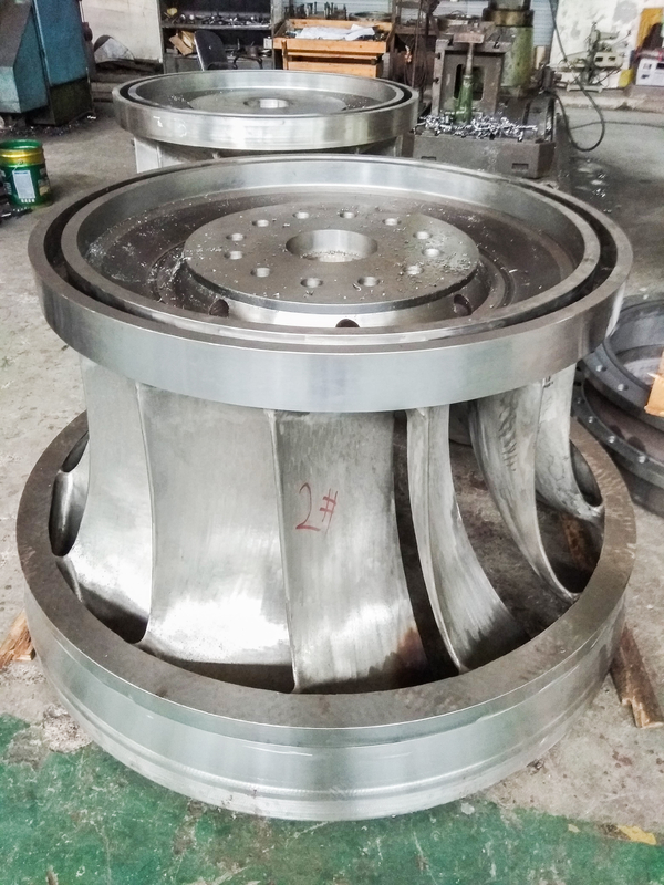 수직 또는 수평 프랜시스 터빈 발전기 400V 800V 6.3kV 10kV 50Hz/ 60HZ 20m-300M 등급 물 머리