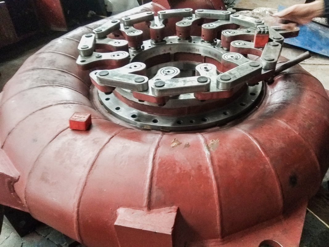 수직 또는 수평 프랜시스 터빈 발전기 400V 800V 6.3kV 10kV 50Hz/ 60HZ 20m-300M 등급 물 머리