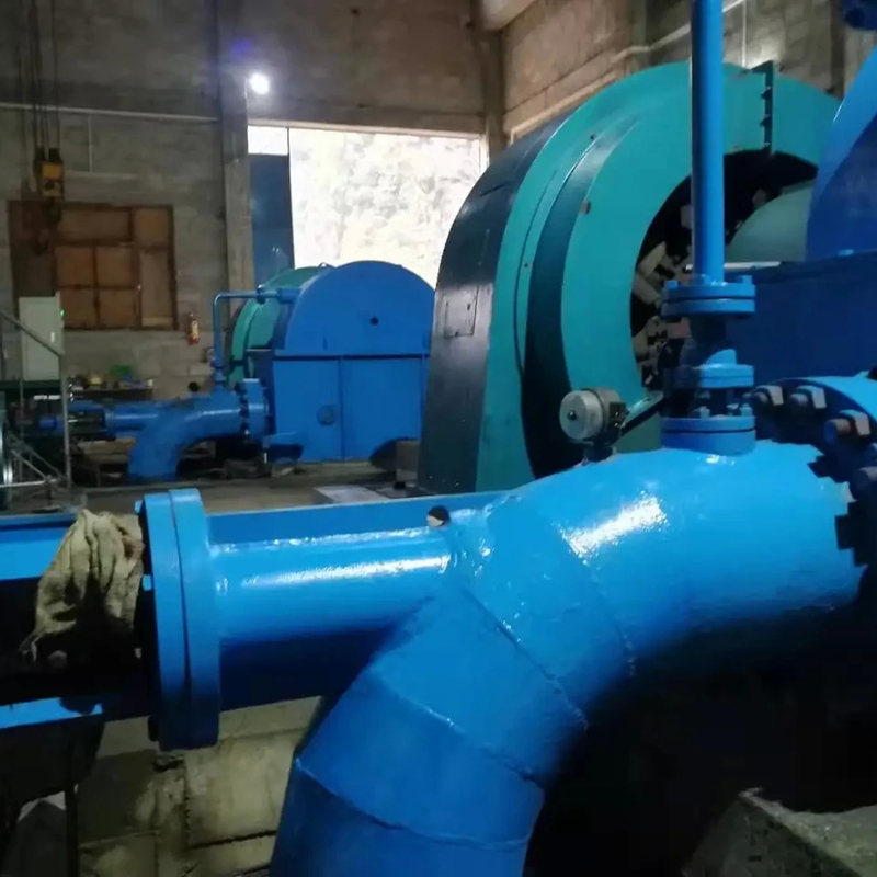효율성 스테인리스 스틸 터고 터빈 발전기 500-3000rpm 50Hz/60Hz 200kW-30MW 등급 전력