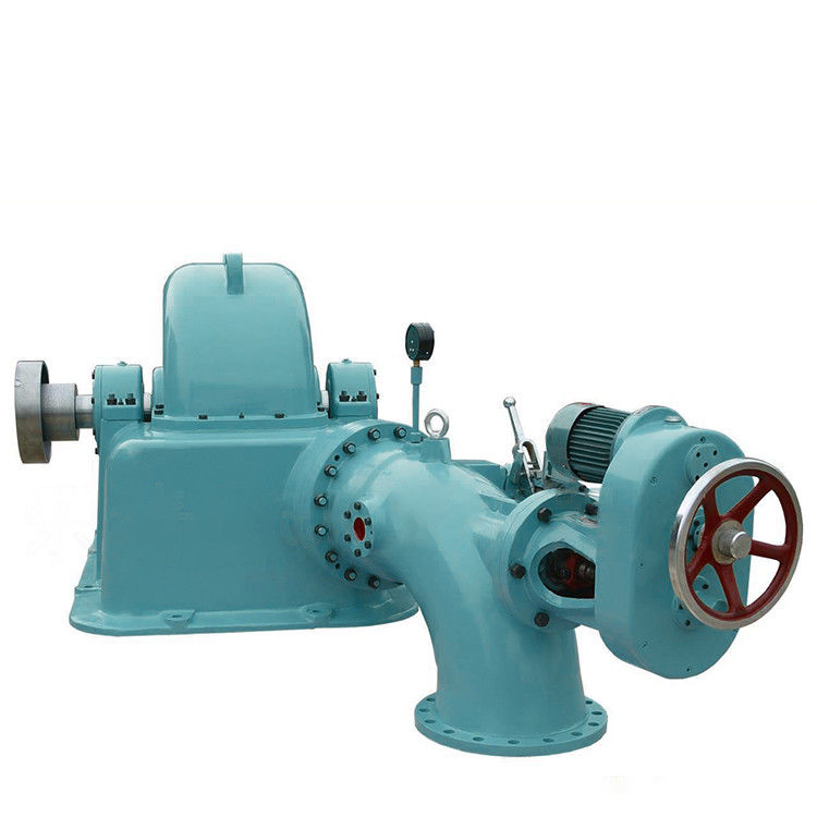 2000-10000kg Turgo Turbine Generator designed for Flow Rate 109 cubic meters per second Power Range 500 kilowatt to 70 megawatt energy production