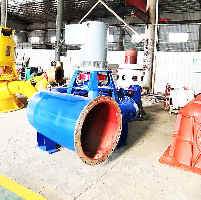 용량 수력 터빈 발전기 200kw-20mw 물 머리 5m-500m RPM 450-1000rpm