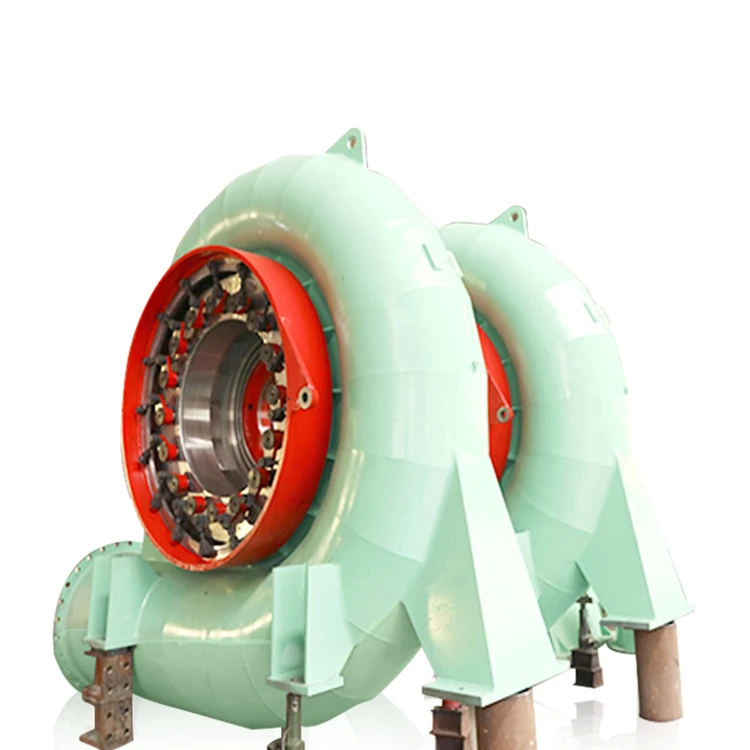 전력 출력 브러쉬리스 물 터빈 발전기 300-3000rpm 속도 범위 220V-690V 등급 전압