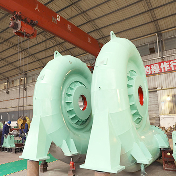 200kw-20mw 내구성 스틸 스테인리스 스틸 수력 터빈 발전기 5m-500m 물 머리