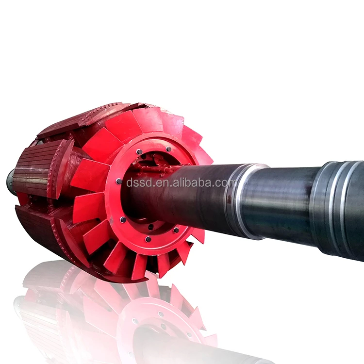 450 - 1000rpm 물 터빈 발전기 수직 / 수평 설치 220V-690V 전압