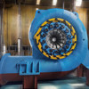 커스터마이징 수 터빈 발전기 450-1000 RPM 220V-690V 수직/평평 설치 200kw-20mw 전력