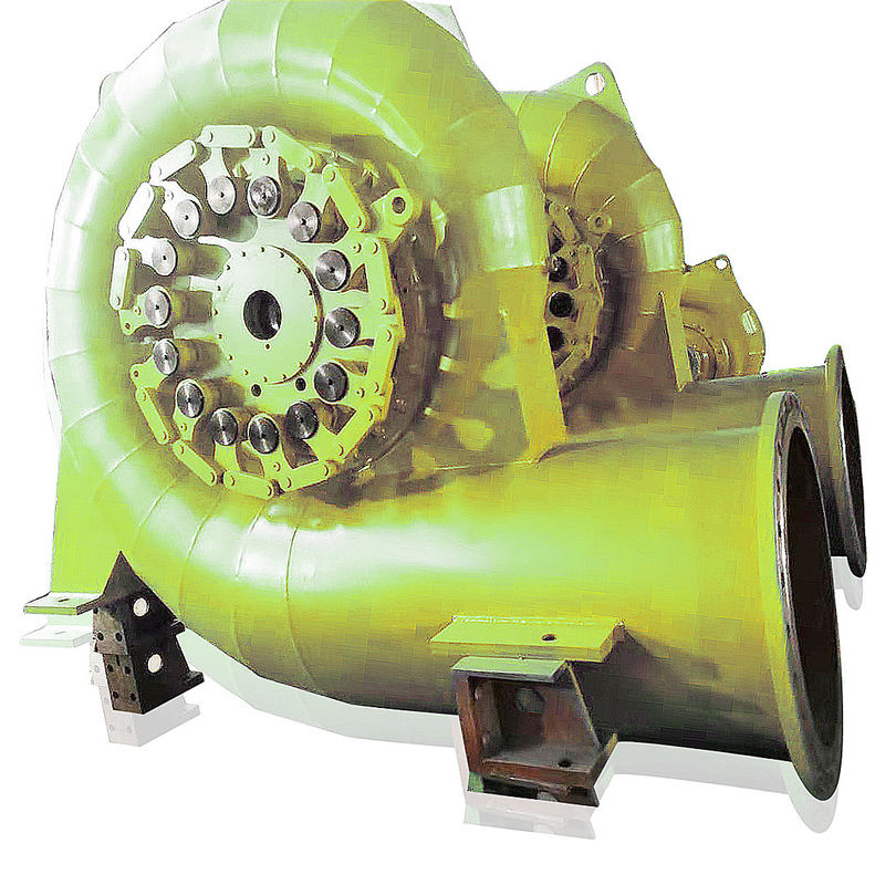 수력 터빈 발전기 200kw-20mw 용량 450-1000rpm 5m-500m 물 머리