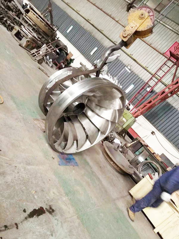 내구성 20MW까지의 맞춤형 수력 발전용 하이 헤드 워터바인