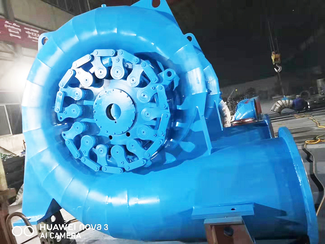 200kW 수자원 터빈 발전기 50Hz 주파수 브러시리스 흥분 모드