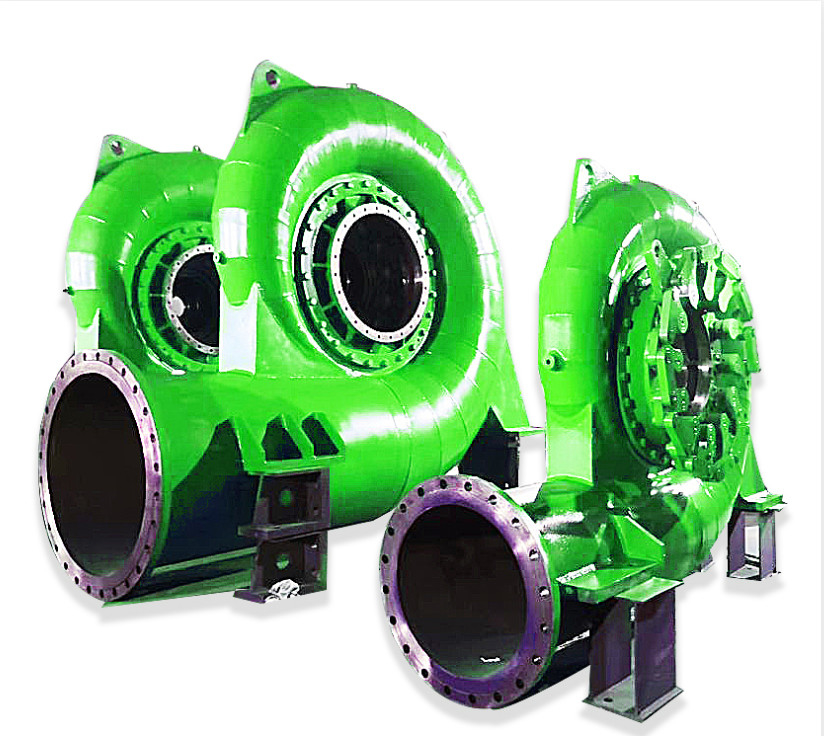 스테인리스 스틸 자동 프랜시스 수 터빈 발전기 6.3kV 수직 또는 수평 설치