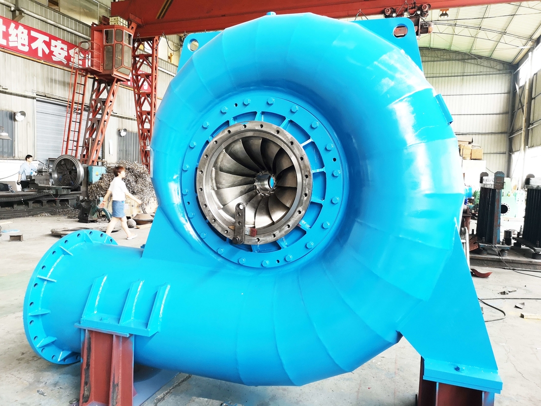 50Hz/60Hz 주파수를 가진 강력한 400V-10kV 등급 전압 프랜시스 터빈 발전기