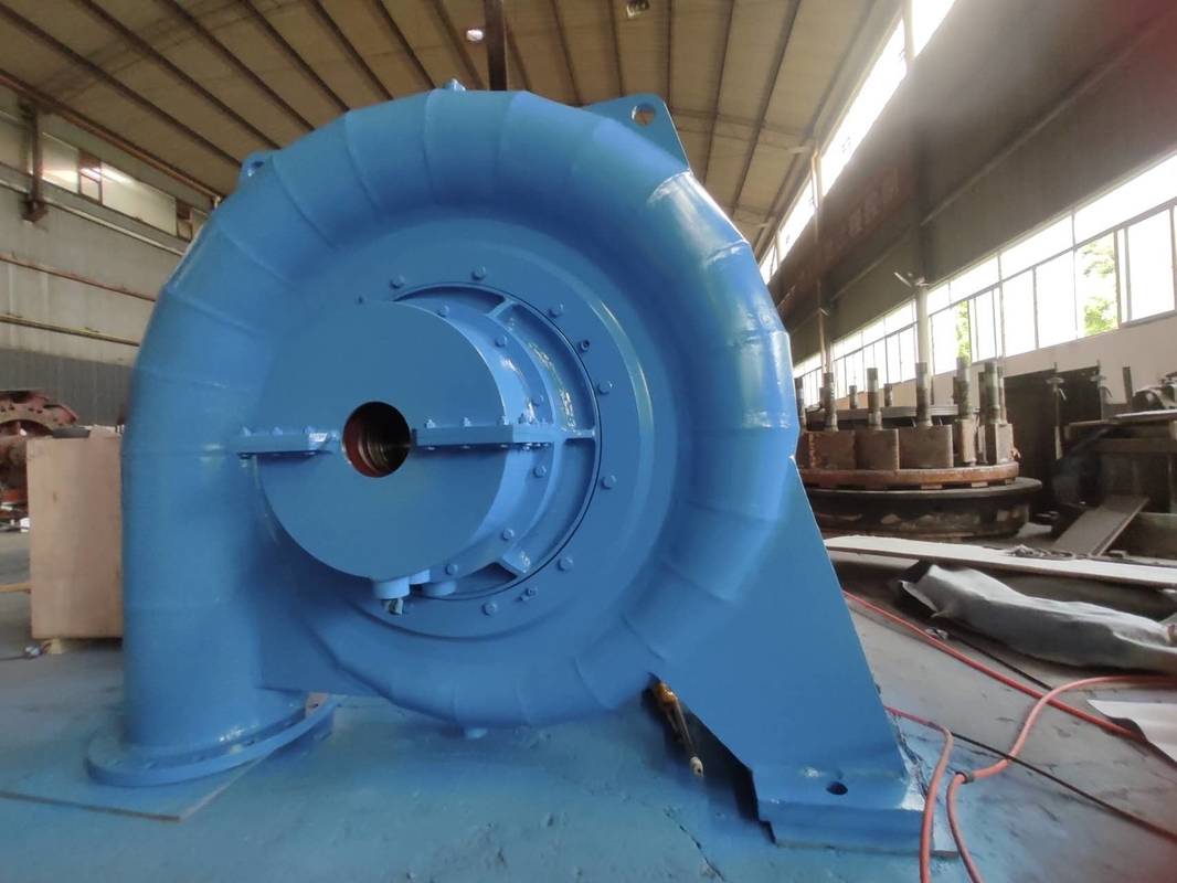 물 터빈 발전기 수직 설치 200kw-20mw 전력 출력 브러시리스 흥분 모드