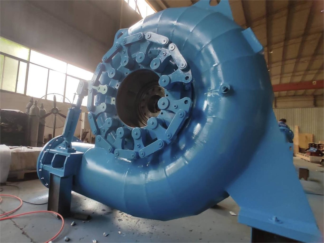 용량 스틸 카플란 수력 터빈 프랜시스 수력 터빈 200kw-20mw 전력 스케일의 사용자 정의 모델