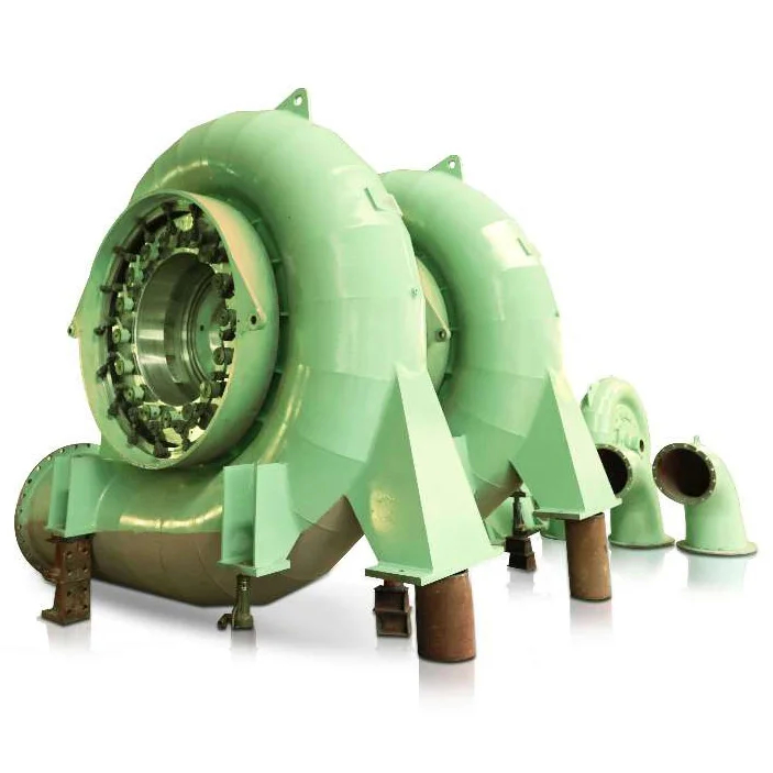 스테인리스 스틸 프랜시스 수자원 터빈 발전기 300KW-20MW 450-1000 RPM 전력 생산