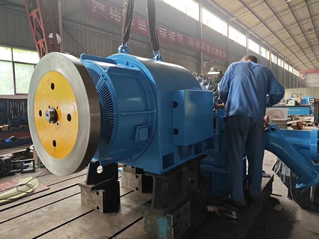 용량 스틸 카플란 수력 터빈 프랜시스 수력 터빈 200kw-20mw 전력 스케일의 사용자 정의 모델