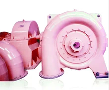 브러쉬리스 수 터빈 발전기 200kw-20mw 수직 설치 50Hz/60Hz 등급 주파수 220V-690V 전압