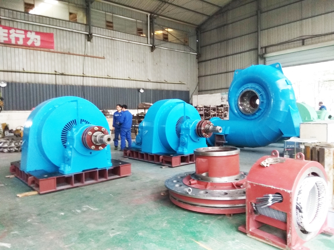 200kw-20mw 강철 및 스테인레스 스틸 내구성 애플리케이션을위한 높은 머리 물 터빈