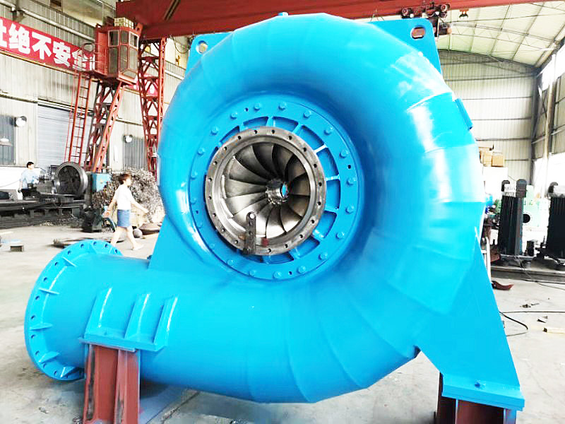200kw-20mw 수력 터빈 발전기 다양한 물 머리 50HZ/60HZ 주파수 450-1000rpm