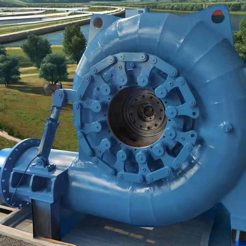 자동 400V 800V 6.3kV 10kV 등급 전압 프랜시스 터빈 발전기 등급 전력 300KW-20MW