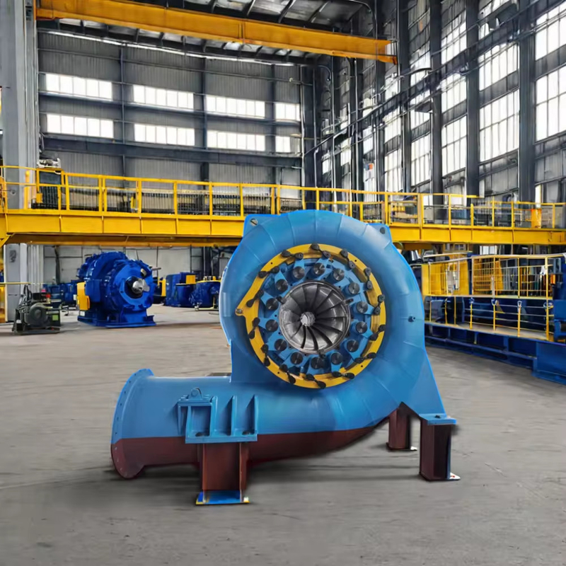 200kw-20mw 수력 터빈 발전기 다양한 물 머리 50HZ/60HZ 주파수 450-1000rpm