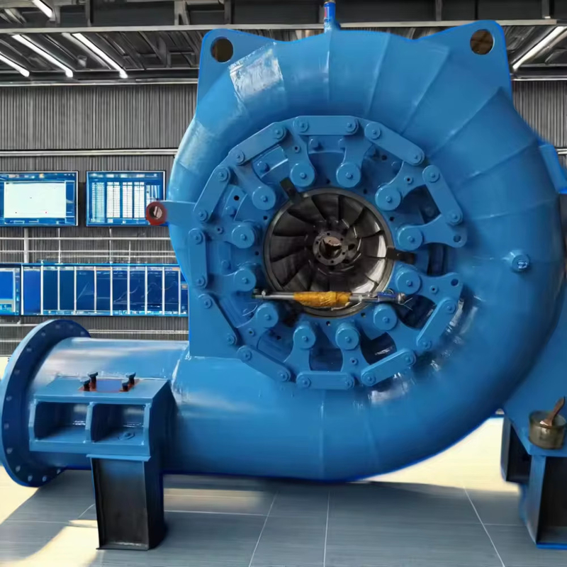 용량 스틸 카플란 수력 터빈 프랜시스 수력 터빈 200kw-20mw 전력 스케일의 사용자 정의 모델