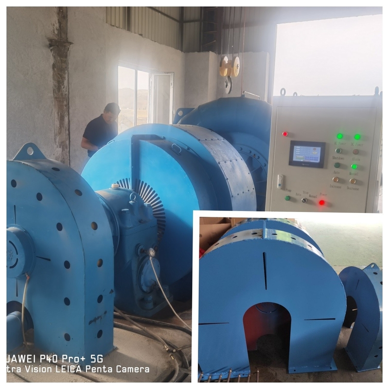 공기 / 물 냉각 물 터빈 발전기 200kw-20mw 등급 주파수 50Hz/60Hz
