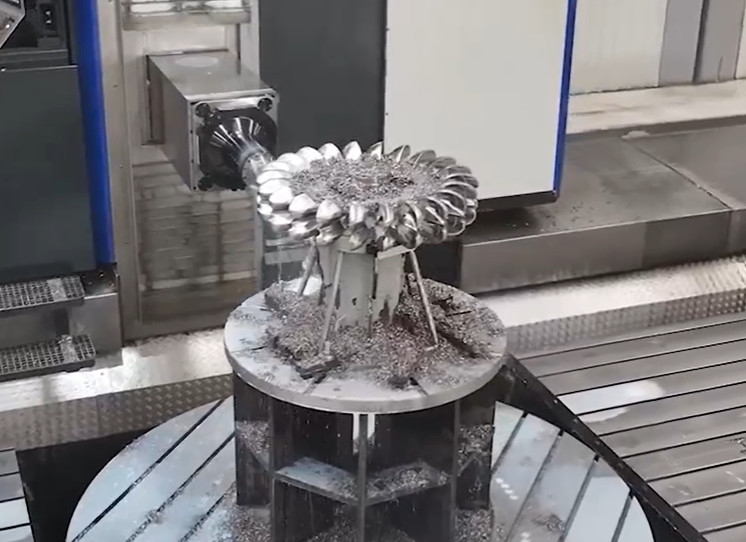 철철 펠튼 휠 터빈 발전기 가등 전류 100A-1000A 100KW-50MW