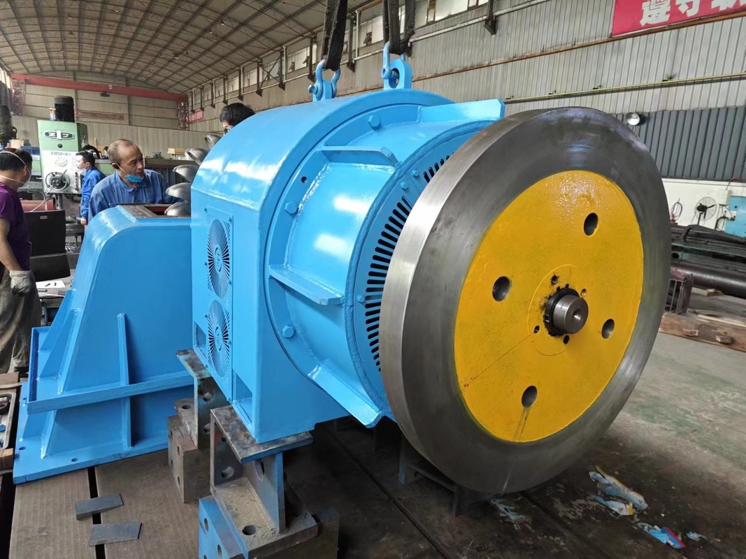 공기 냉각 100kw-10mw 펠튼 터빈 고품질의 높은 물 머리 사용