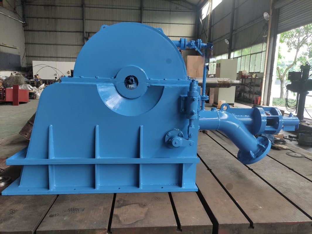 공기 냉각 100kw-10mw 펠튼 터빈 고품질의 높은 물 머리 사용