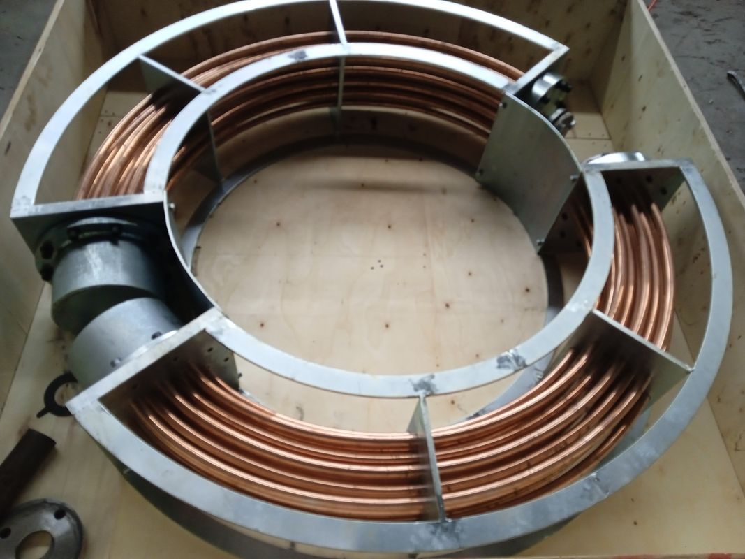 오일 점도 범위 10-500 CSt 수압 오일 냉각기 OEM 오른쪽 수압 유체 냉각 및 시스템 온도 안정성을 제공합니다