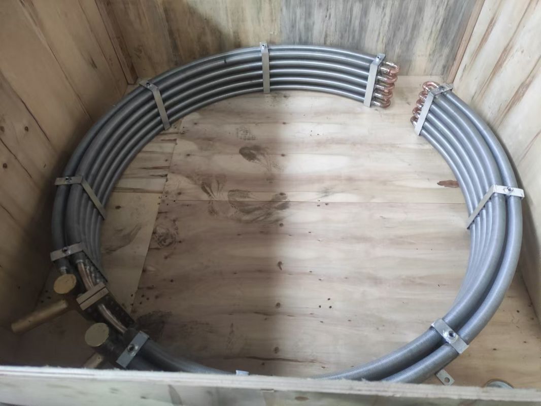 10 ~ 100kg 오일 냉각기 수력 터빈 열 교환기 고 신뢰성 고 장애 없이 연속 작동을 보장