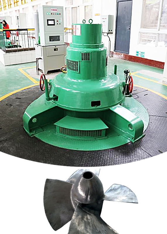 200kW-20MW 스테인리스 스틸 프랜시스 터빈 발전기 카플란 수력 터빈 50 년 수명
